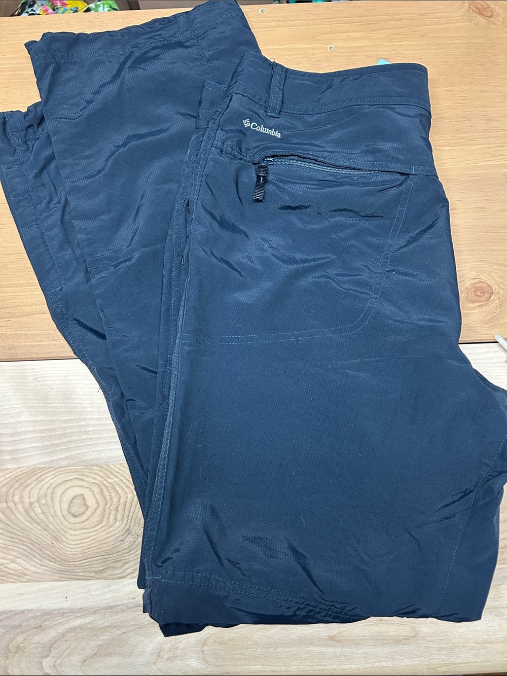 WoMen's navy Utility Pants - bermuda or pants détachable Lightweight Outdoor